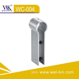Accesorios de abrazadera de tubo de montaje en pared de acero inoxidable 304 cepillado (WC-004)