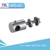 Soporte de hardware de puerta de vidrio de baño de acero inoxidable para pasamanos (HRS-601)