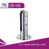 Accesorios de vidrio de fundición de precisión de acero inoxidable con espita pulida Inox 304 (GS-106)