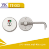 Cerradura de indicador de pulgar de calidad Inox para partición de inodoro (TT-003)