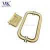 Tirador de puerta de ducha de 3/4 "de diámetro tubular de espalda con espalda de 6 "
